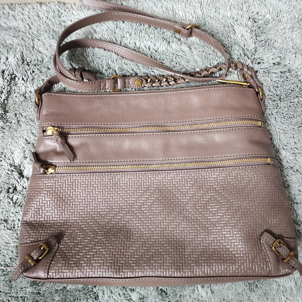 Eliot Lucca genuine leather crossbody